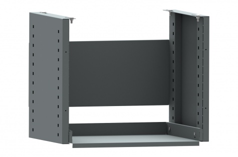 Väljatõmmatav alumine riiul, 460 x 660 x 535 mm