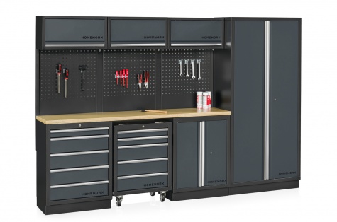 Garage Interior Homeworx Deluxe Grey