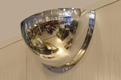 Spherical mirror, 180°, Ø 800 mm