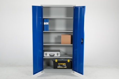 Steel cabinet Economy 180x90 Blue/Grey