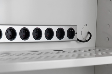 Additional 8-way power strip